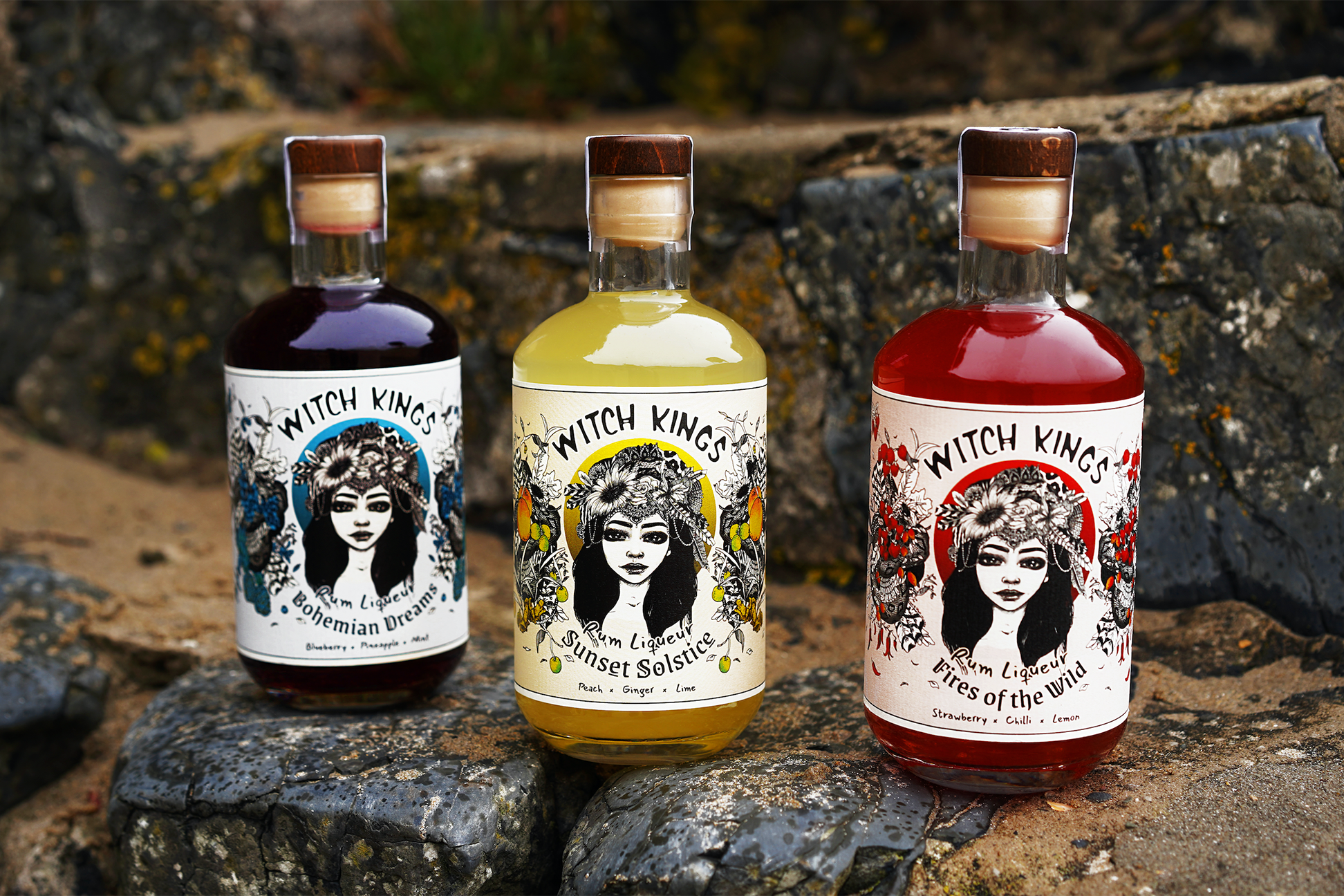 Witch Kings Rum - Artisan Rum Liqueurs - Vegan, Gluten-Free & 20% ABV - Made in Manchester