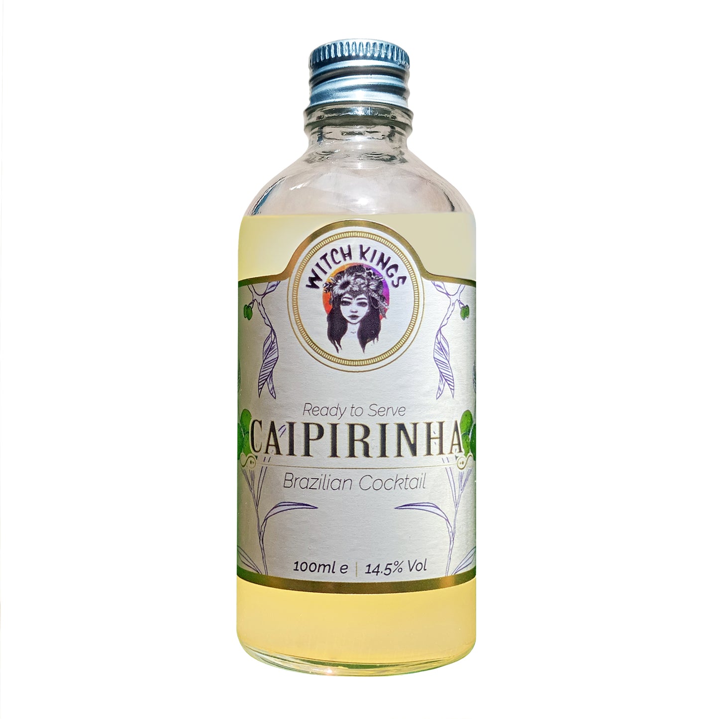 Caipirinha - Ready to Serve Cocktail - 14.5% ABV - 100ml - Made with Authentic Brazilian Cachaça!