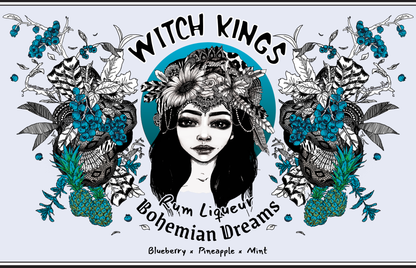 Bohemian Dreams - Blueberry, Pineapple & Mint Liqueur