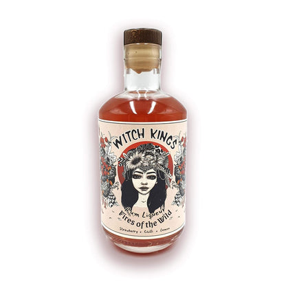 Witch Kings Rum - Fires of the Wild - Strawberry, Chilli & Lemon - Fresh Fruit Rum Liqueur - 20% abv